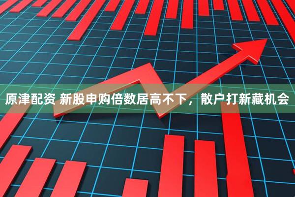 原津配资 新股申购倍数居高不下，散户打新藏机会